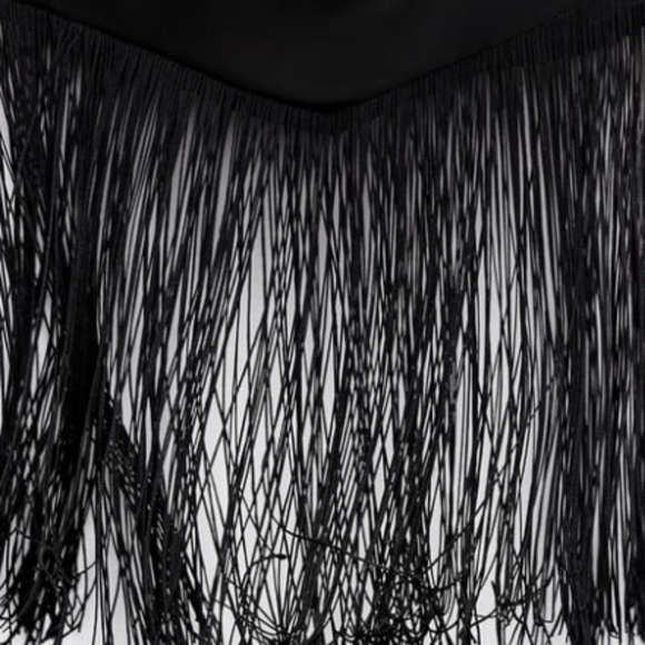 Zara FRINGED SATIN EFFECT TOP bloggers favorite - Picture 7 of 11